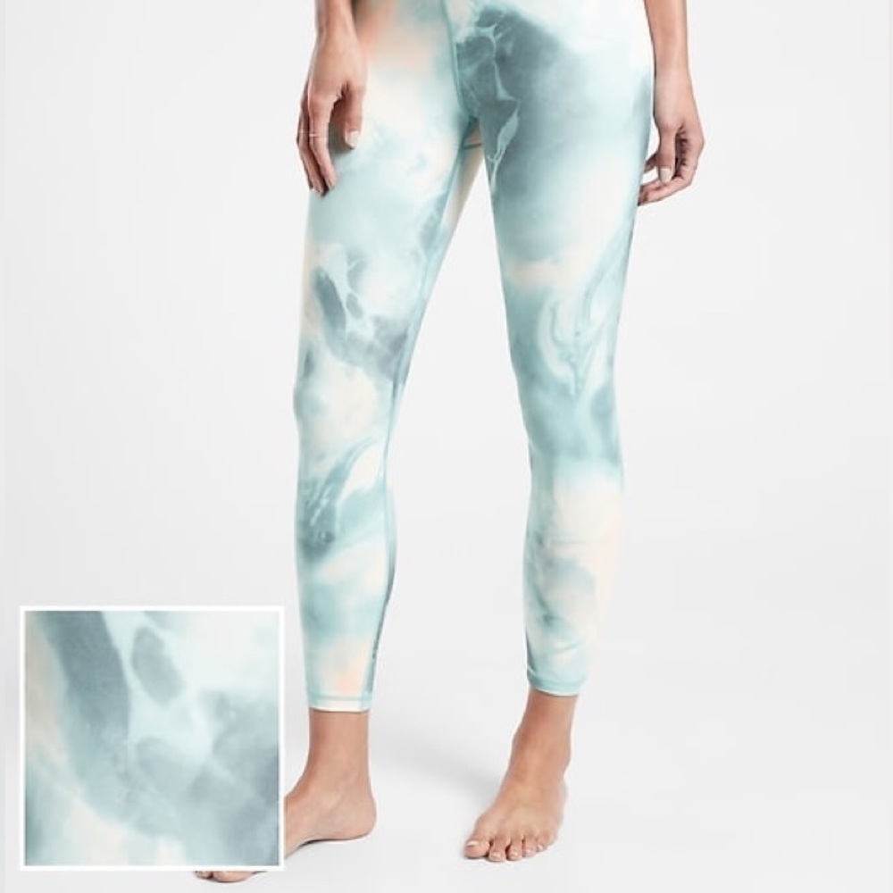 NWT ATHLETA ELATION PRINTED 7/8 TIGHT